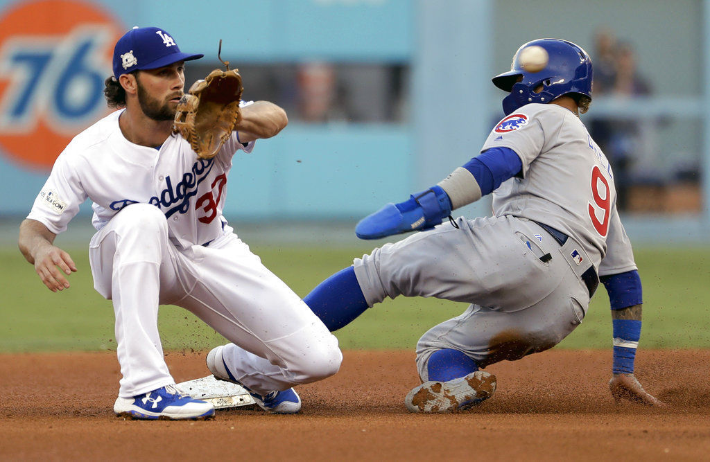 NLCS Cubs Dodgers Baseball